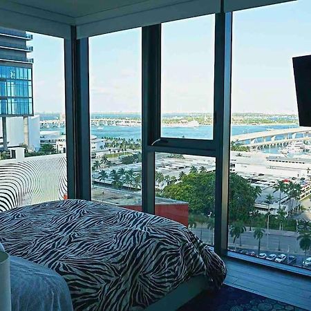 Ferienwohnung Luxury 2Br Corner Apt Downtown Mia Miami Exterior foto